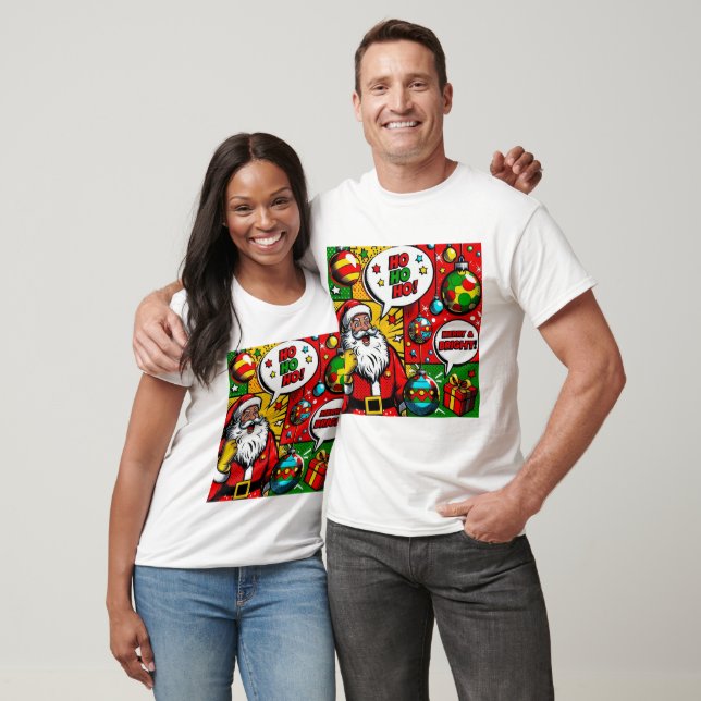 Merry & Bright Pop Art - Audaces camisetas de Navi (Unisexo)