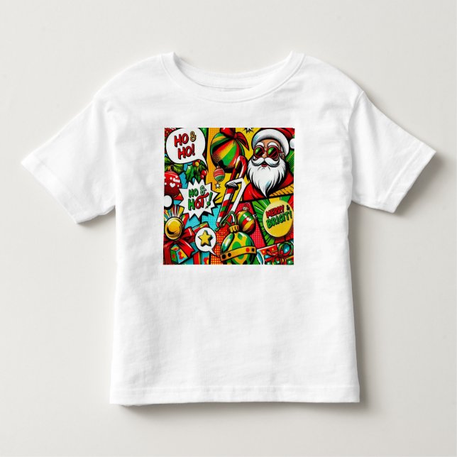 Merry & Bright Pop Art - Audaces camisetas de Navi (Anverso)
