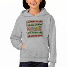 Merry Christmas Block Fiesta Hoodie