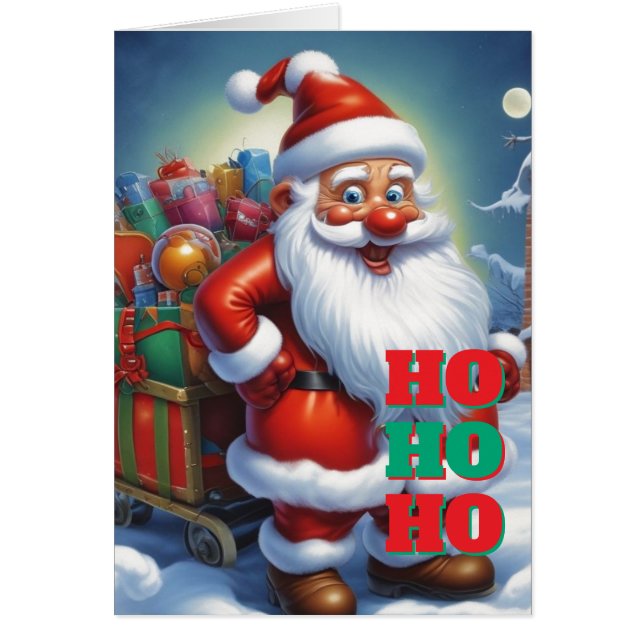 Merry Christmas Happy New Year Holiday Season Card (Frente)