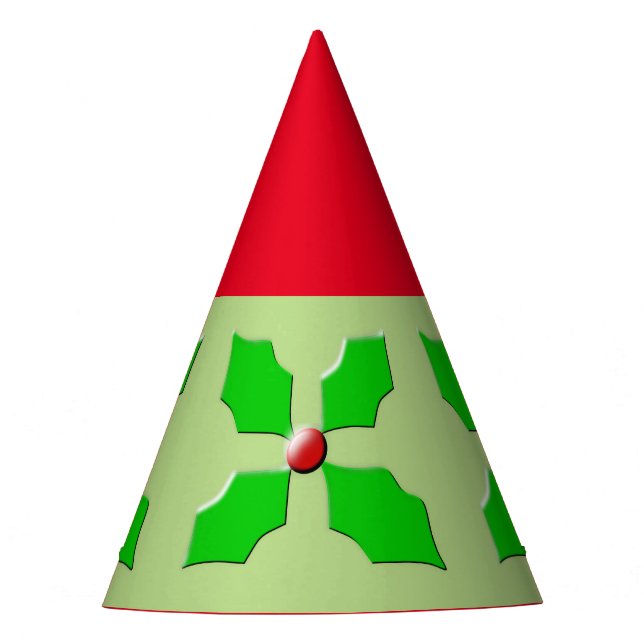 Merry Christmas Holly Fiesta Gorra (Anverso)
