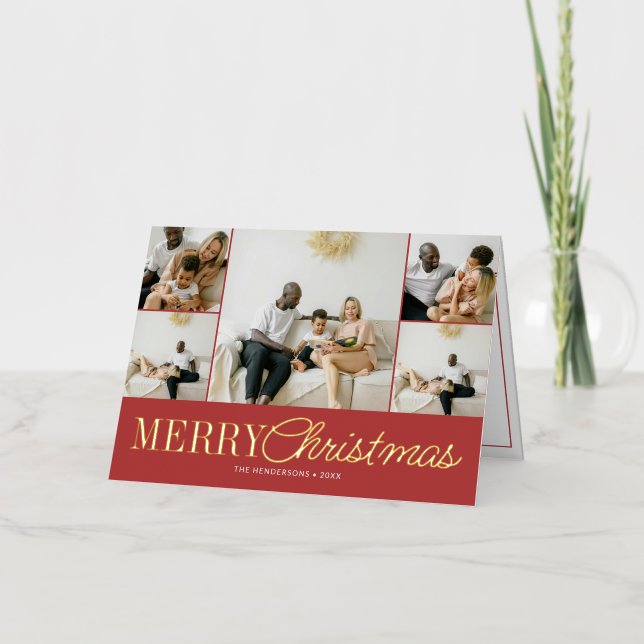 Merry Christmas manuscrito Script 10 Foto (Anverso)