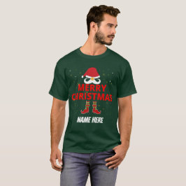 MERRY CHRISTMAS PERSONALIZÓ Camiseta