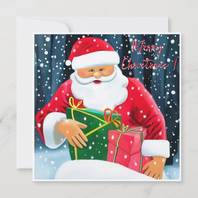 Merry Christmas - Santa Claus (Anverso)