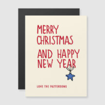 Merry Christmas Simple Typografía moderna