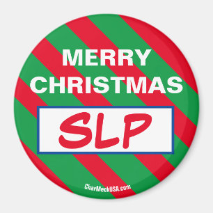 MERRY CHRISTMAS SLP Refrigerador imán