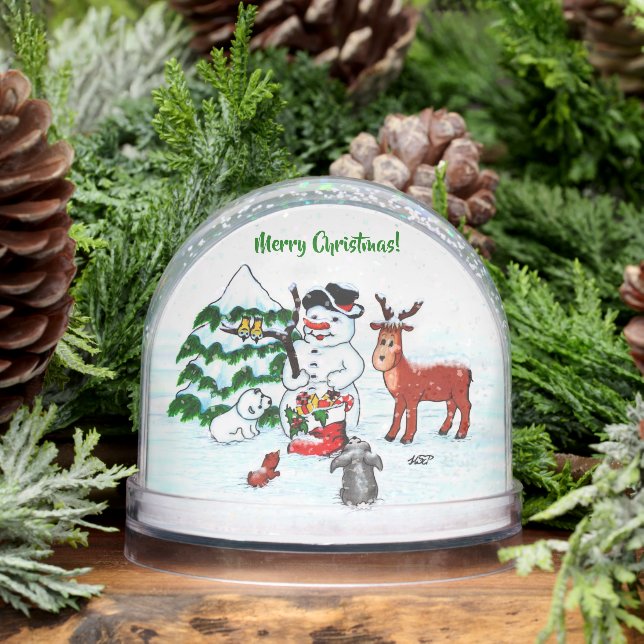 Merry Christmas! Snowman with Friends (Invierno)