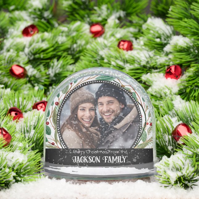 Merry Christmas Two Family Photo  (Navidad)