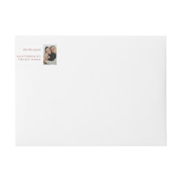 Merry Christmas Typography Foto de navidad botánic