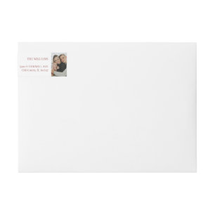 Merry Christmas Typography Foto de navidad botánic