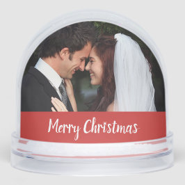 Merry Christmas Wedding Double Photo