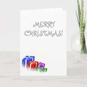Merry christmas Weihnachts postal