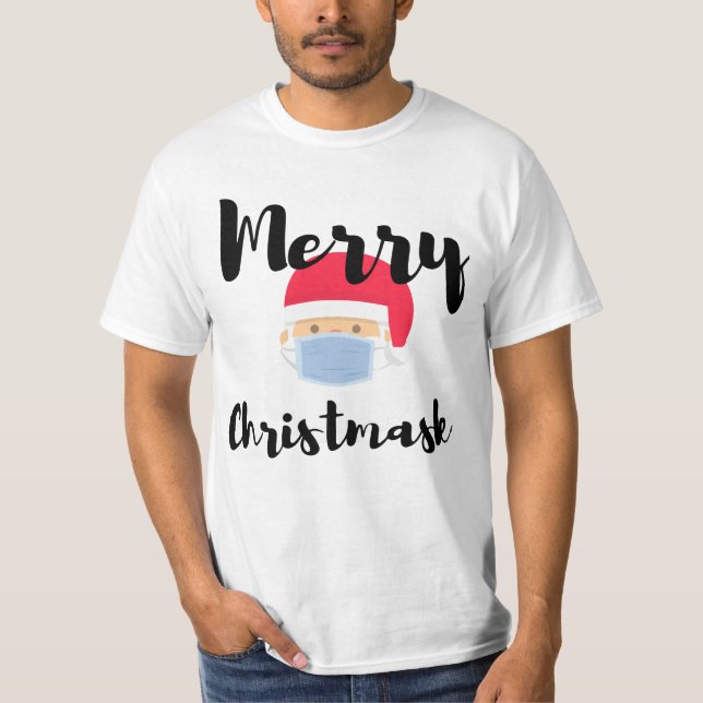 Merry Christmask Navidades en cuarentena Camisa 20 (Anverso)