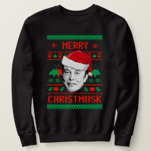 Merry Christmusk UGLY NAVIDADES SWEATER
