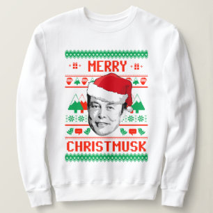 Merry Christmusk UGLY NAVIDADES SWEATER