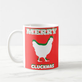 Merry CLUCKMAS taza de café