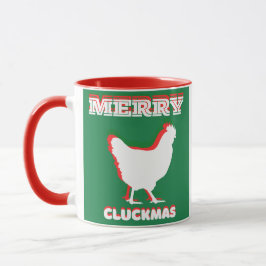 Merry CLUCKMAS taza de café