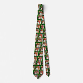 Merry Elves envolviendo corbata de cuello presente