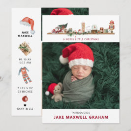 Merry Little Christmas | Anuncio de Nacimiento