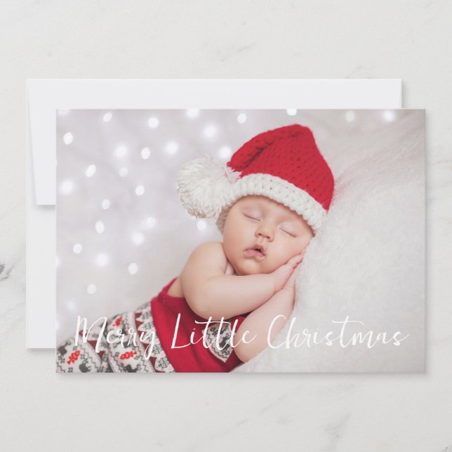 Merry Little Navidad Photo Red (Anverso)