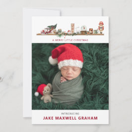 Merry Little Navidades | Anuncio de nacimiento