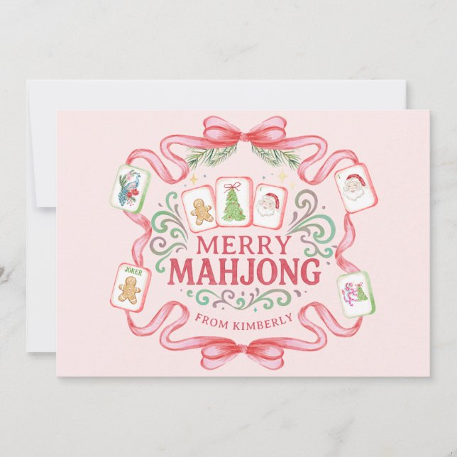 Merry Mahjong | Navidad (Anverso)
