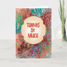 Merry Marigold - Muchas Gracias Tarjeta De Saludo