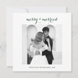 Merry & Married - Navidad personalizada para recié