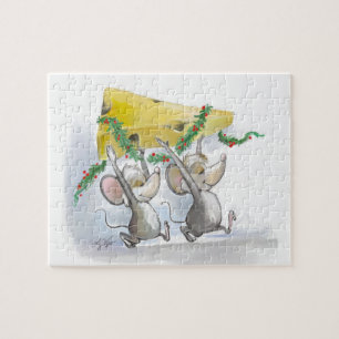 Merry Mice Mic & Mac Holiday Puzzle