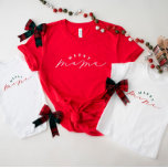 Merry Mini Cute Script Navidades Camisa<br><div class="desc">¡Siempre agregamos nuevos diseños a diario!</div>