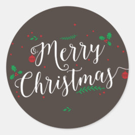 Merry Mistletoin en Pegatina de vacaciones de Navi
