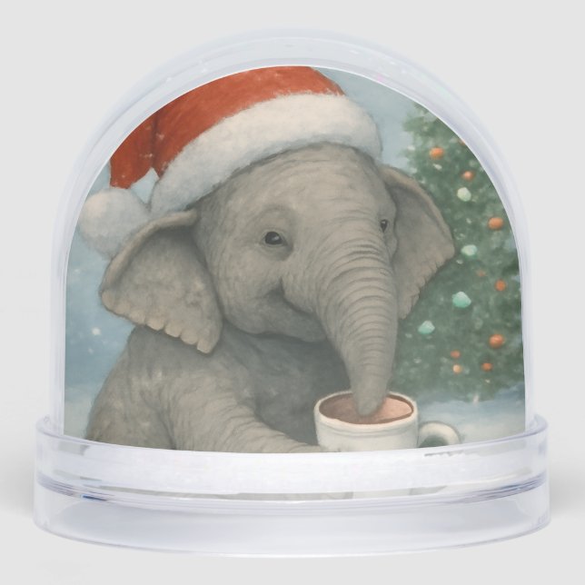 Merry Moments with a Cocoa-Loving Elephant Holiday (Anverso)