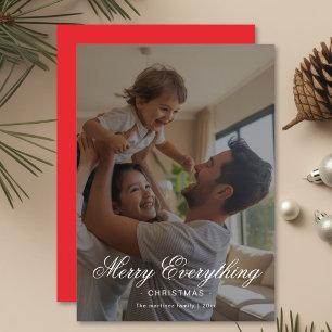 Merry Personalizado Todo Lo Navidad Familiar