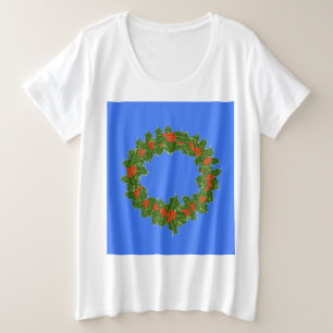 Merry Red Berry y Holly Wreath para Navidades