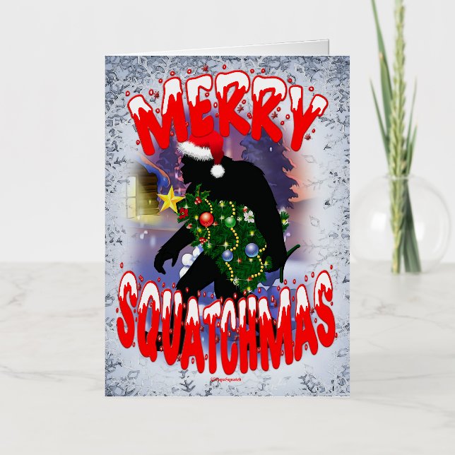 MERRY SQUATCHMAS (Anverso)