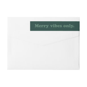 Merry Vibes solamente dirección de vacaciones ret