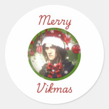 Merry Vikmas Pegatina