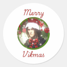 Merry Vikmas Pegatina