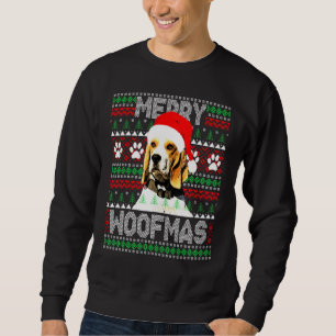 Merry Woofmas Cute Beagle Dog Ugly Sweater