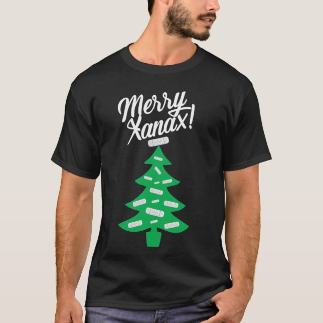 ¡MERRY XANAX! Camiseta (Anverso)