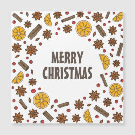 Merry Xmas especias canela estrella anís