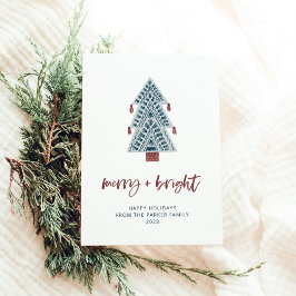 Merry y Bright | Árbol de Navidad Boho No Photo