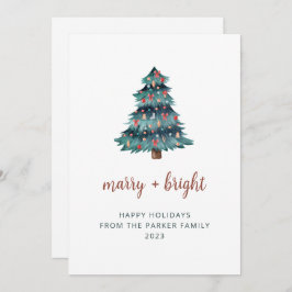 Merry y Bright | Árbol de Navidad Boho No Photo
