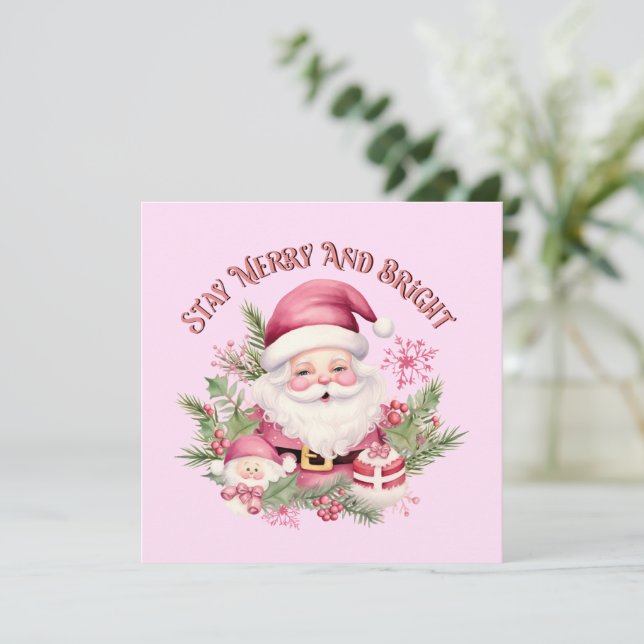 Merry y Bright - Santa Rosa (Anverso de pie)