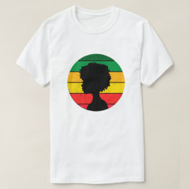Mes de historia negra: camiseta del orgullo afro m