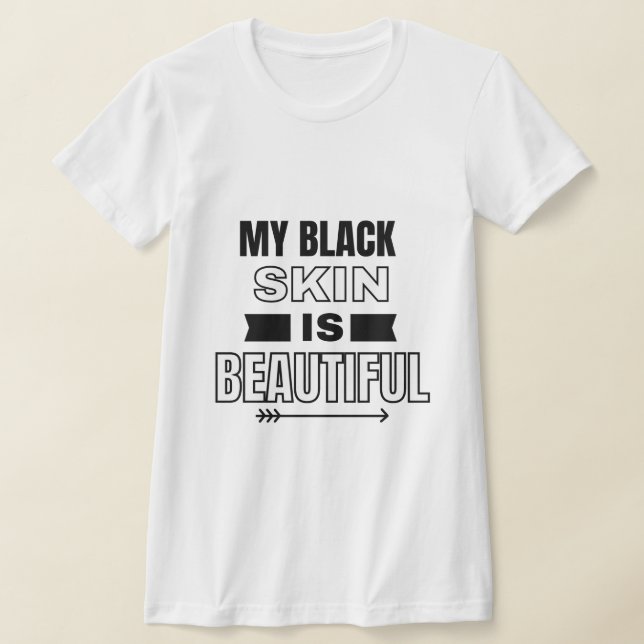 Mes de historia negra: mi camiseta de piel negra (Distribución)