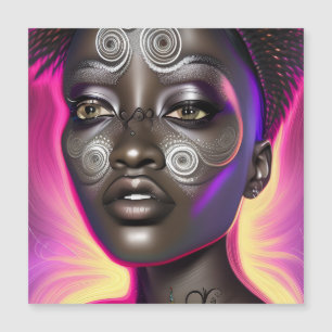 Mes de la Historia Negra Melanin Chica Magic Queen
