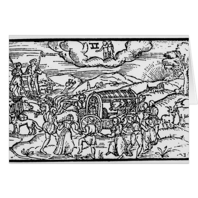 Mes de mayo, 'del calendario de Shepheardes (Anverso (Horizontal))