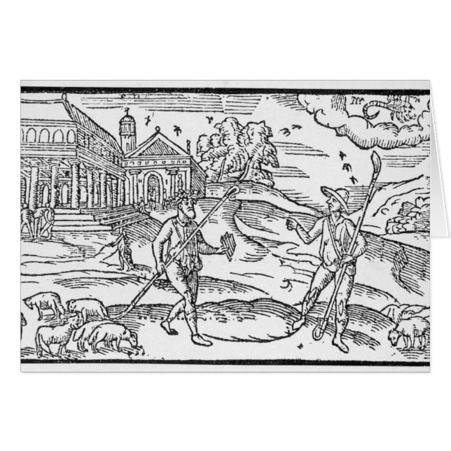 Mes de septiembre 'el Shepheardes Calendar (Anverso (Horizontal))