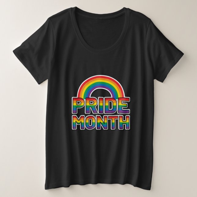 Mes del orgullo: mujeres arcoiris (Anverso del diseño)